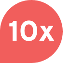 10 times